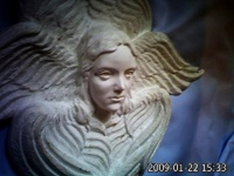 Шестикрылый Серафим барельеф