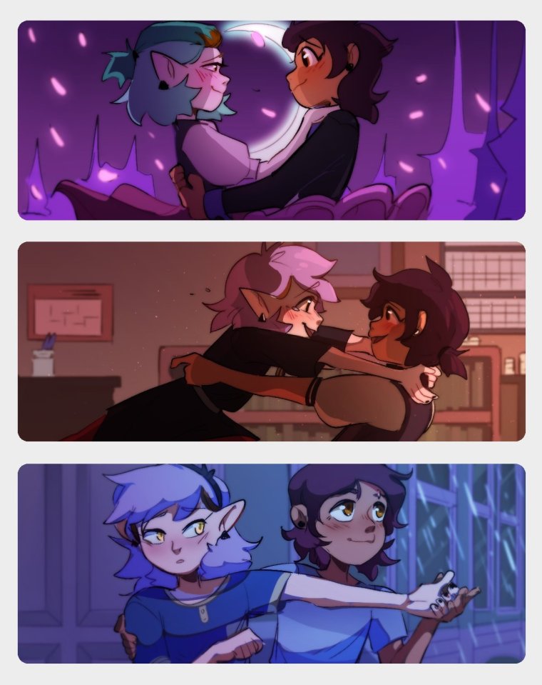 The Owl House Эмити и Луз арт