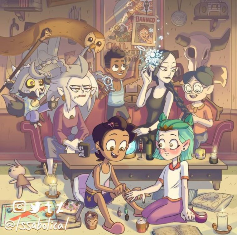 Совиный дом Луз и Эмити