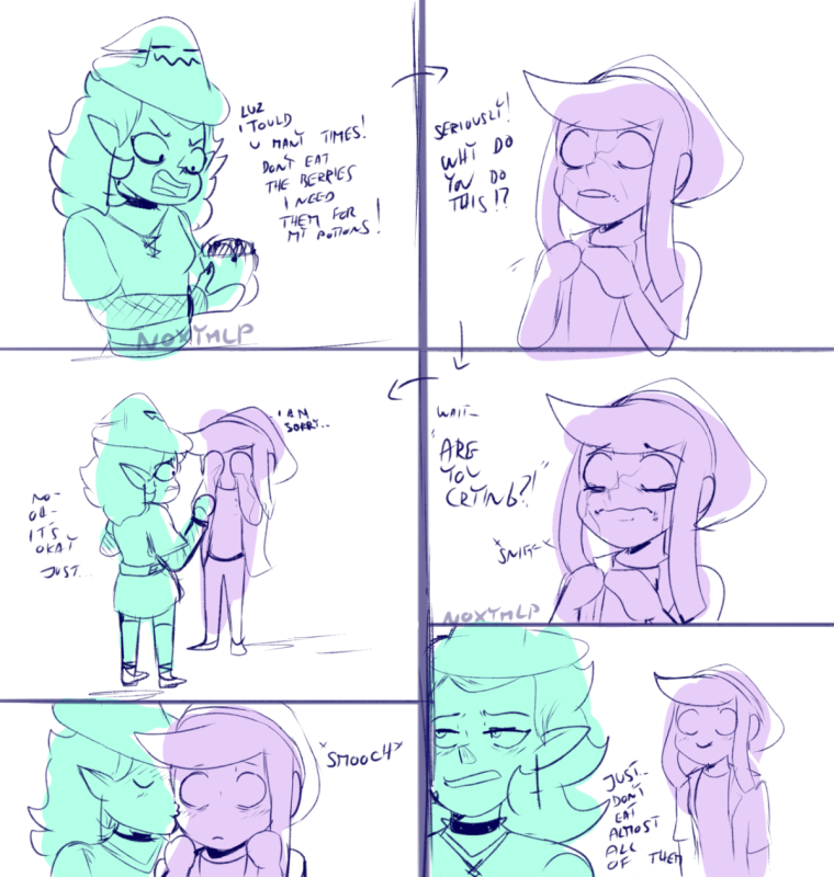 Villain Amity au the Owl House