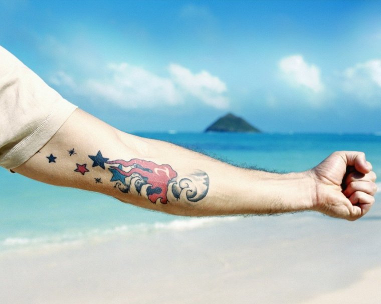 Мэттью Фокс Татуировки