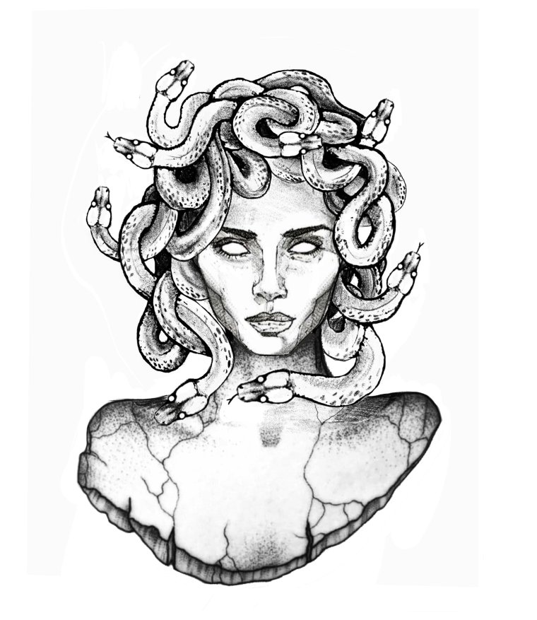 Медуза Горгона вектор