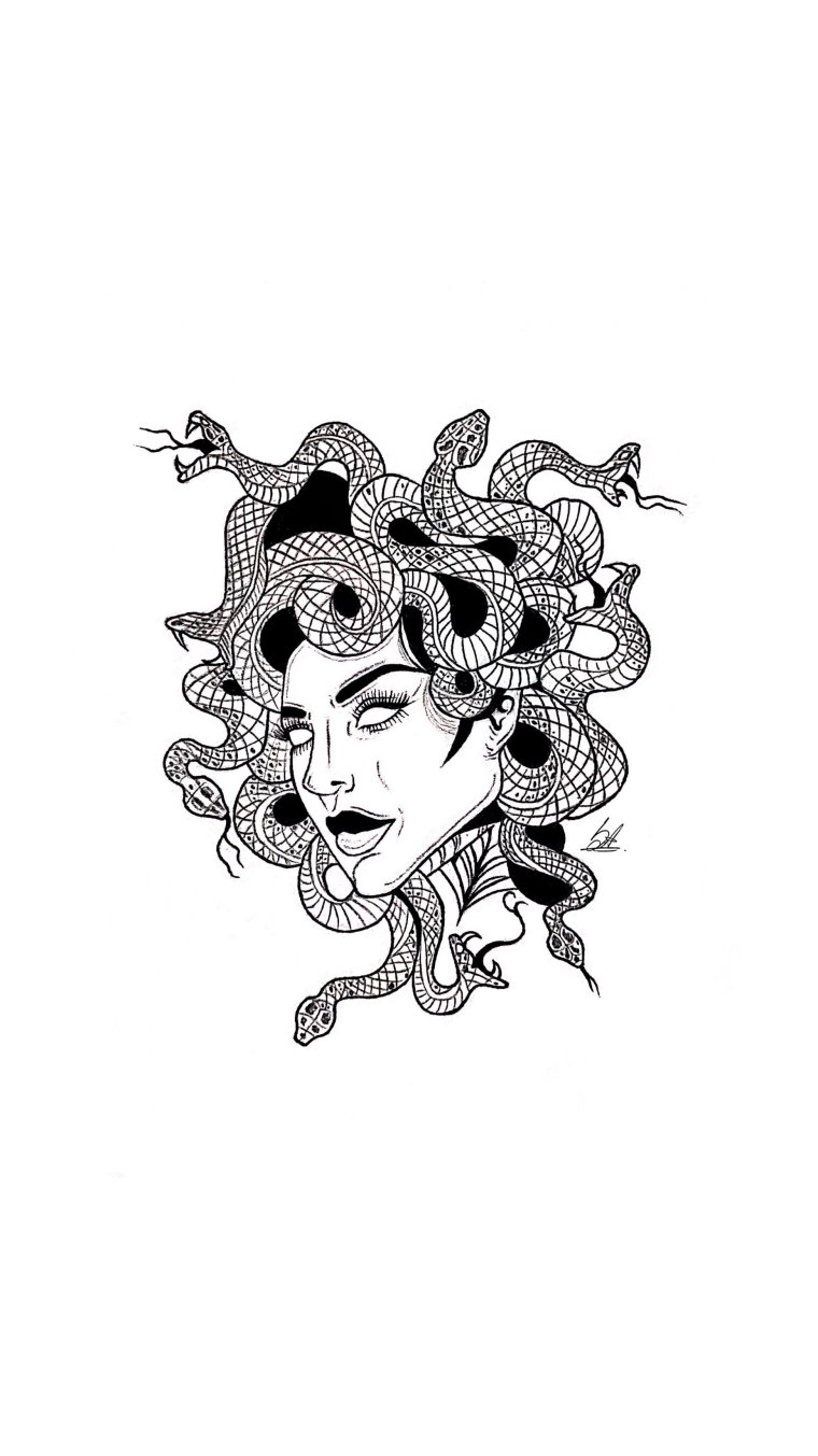 Голова медузы Горгоны