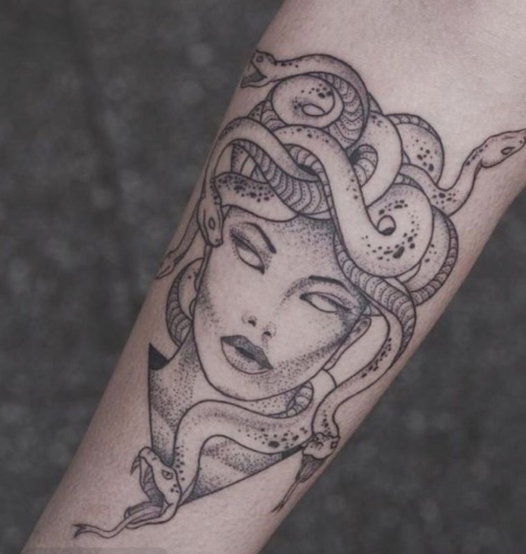 Экслибрис медуза-Горгона