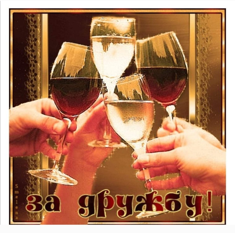 Выпьем за дружбу