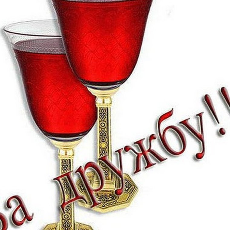 Поднимем бокалы за дружбу