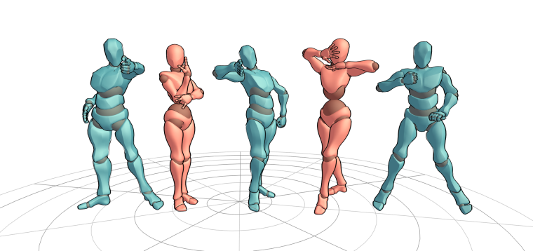 Jojo референс позы