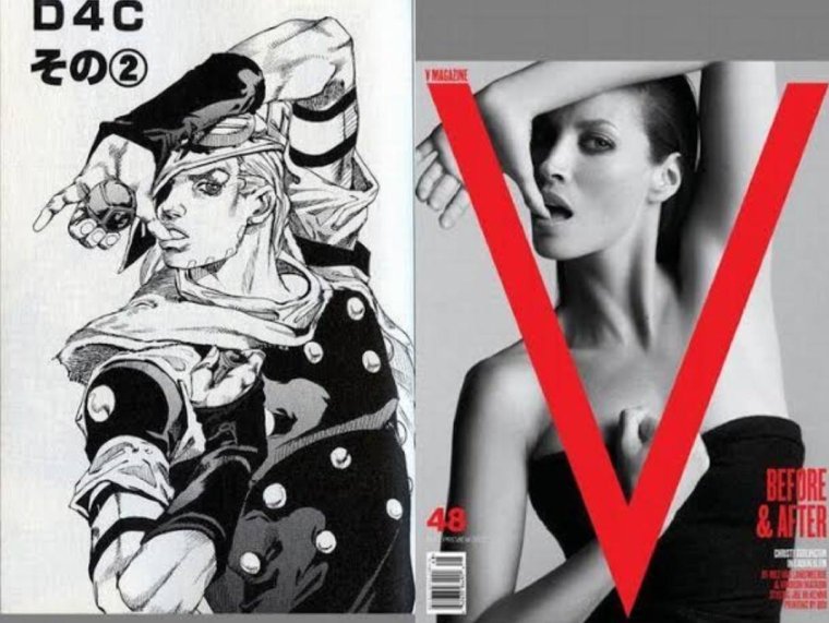 Позы Джоджо референс