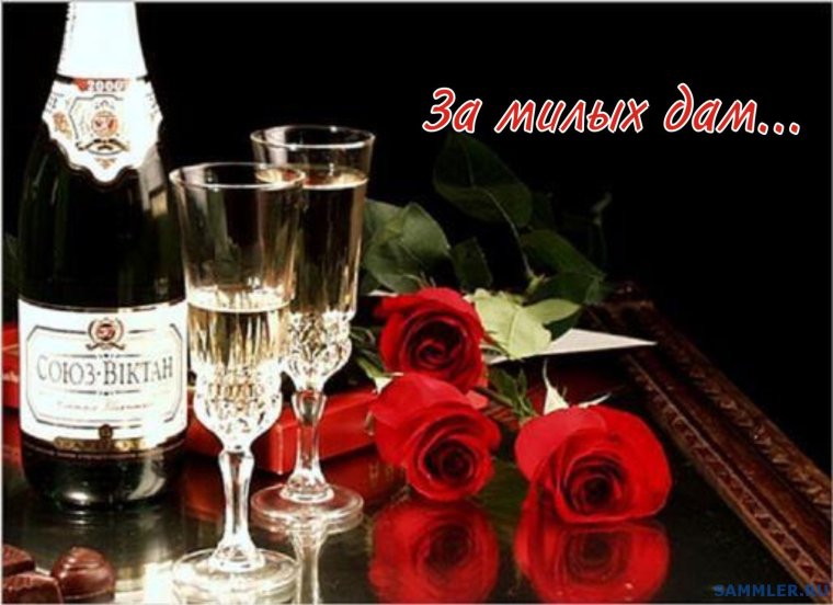 Шампанское за дружбу