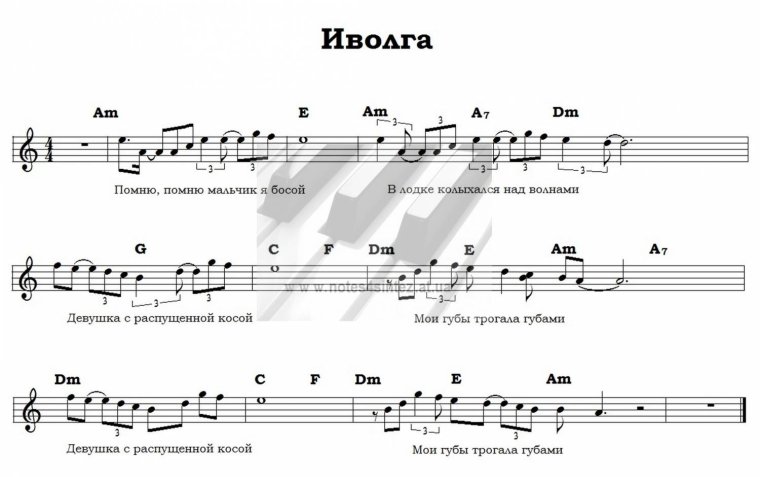 Великое славословие обиход Ноты