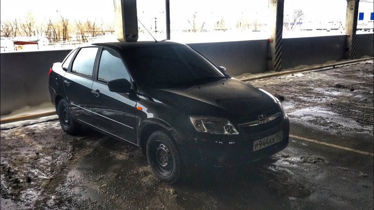 Чёрная Лада Гранта опер стайл