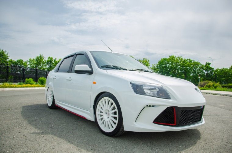 Лада Гранта флагман обвес