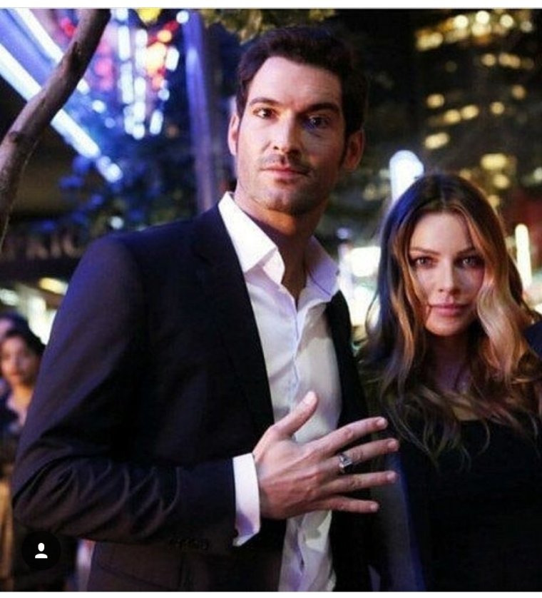 Tom Ellis and Meaghan Oppenheimer