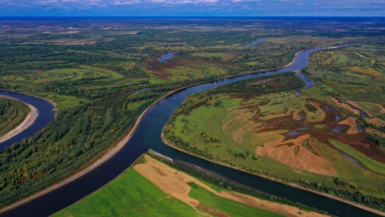 Иртыш и Тобол слияние рек