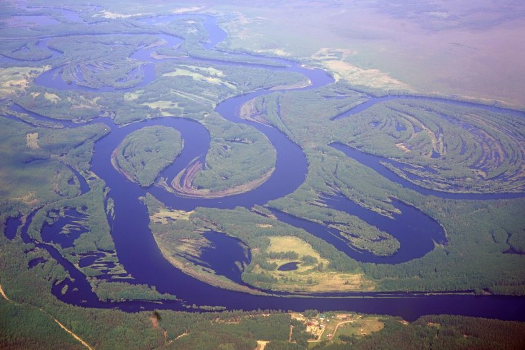 Ханты-Мансийск река Обь Иртыш