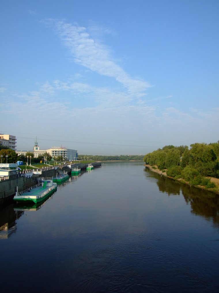 Устье реки Омь