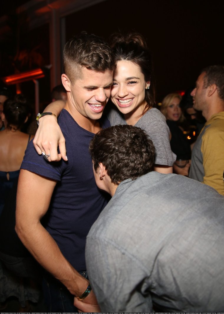 Макс Карвер и Кристал Рид