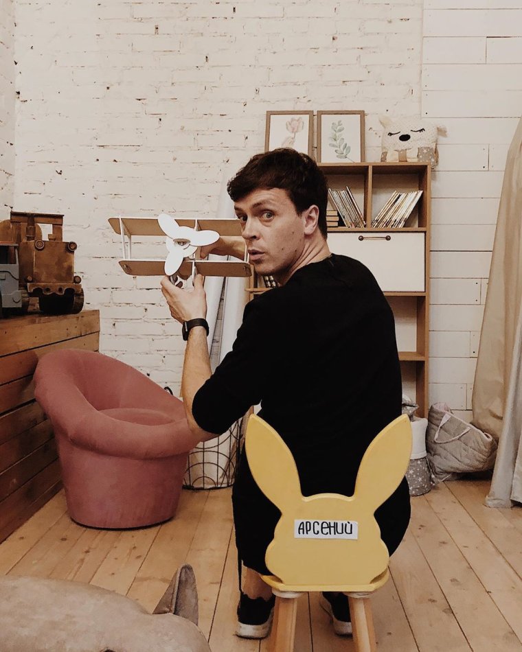 Арсений Попов с лисой