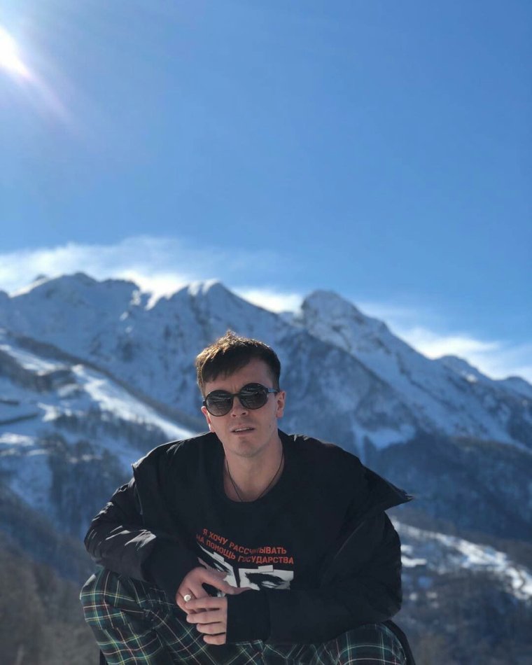 Арсений Попов в 20 лет