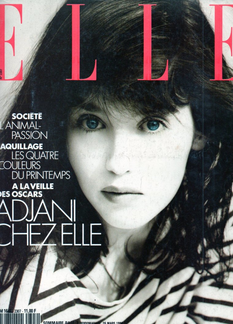 Изабель Аджани в 1990