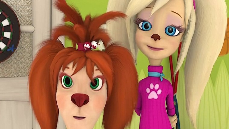 Барбоскины Лиза и роза