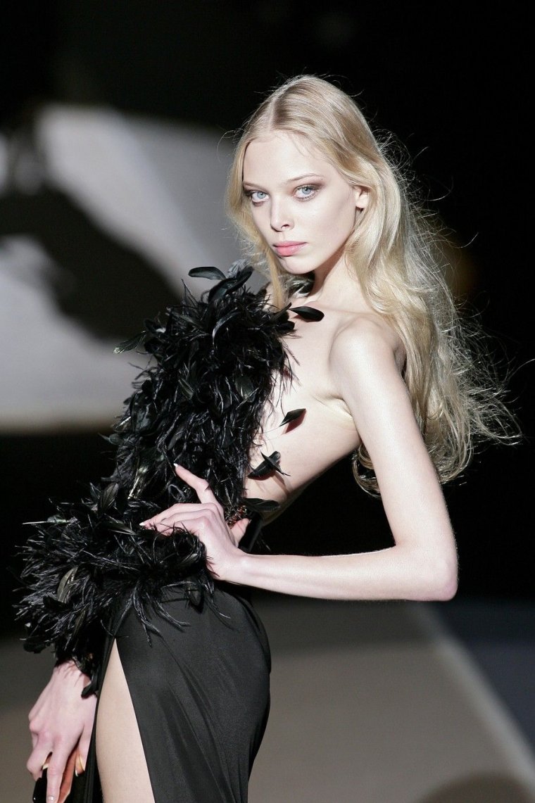 Джемма Уорд худая