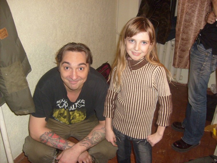 Михаил Горшенев и дочка