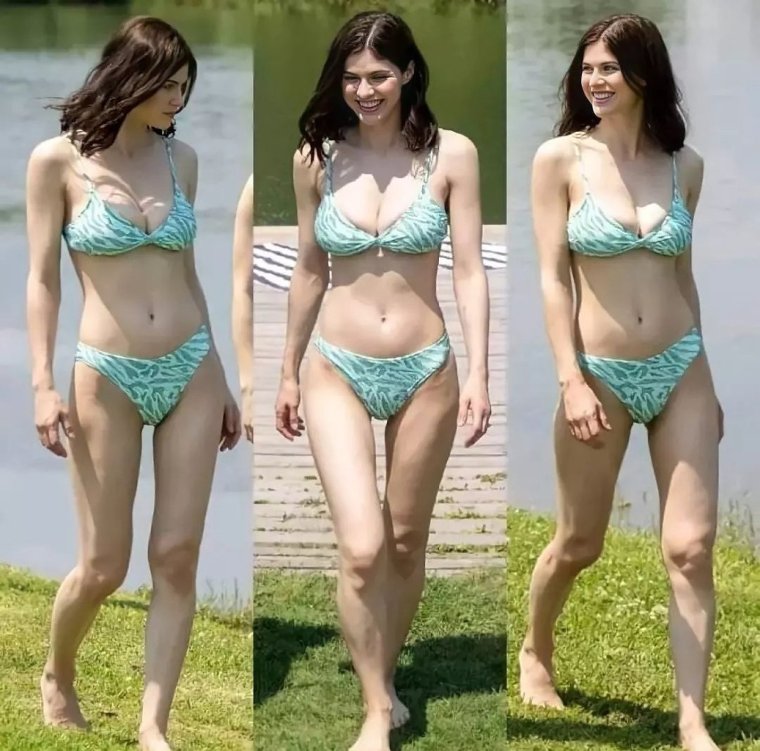 Александра Даддарио без купальника