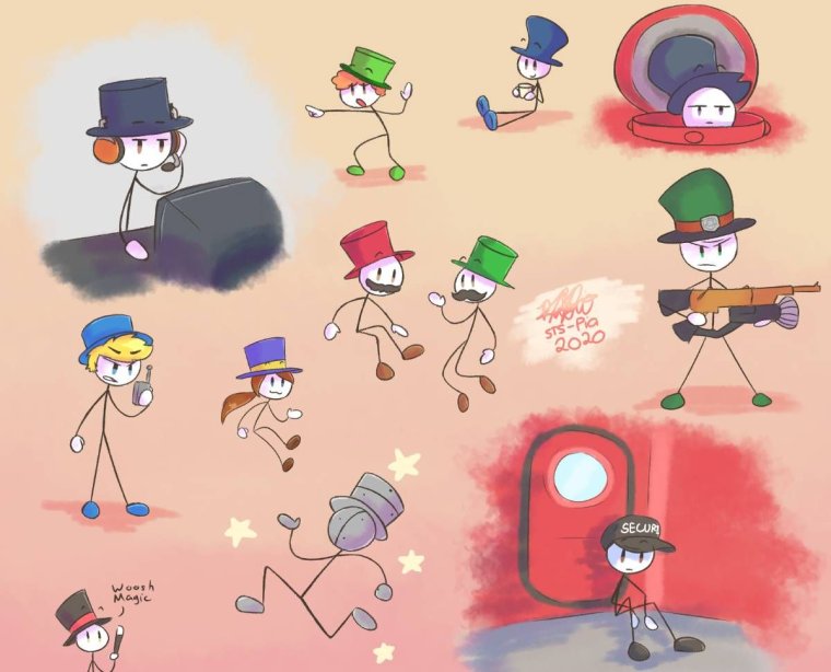 Henry Stickman fanart