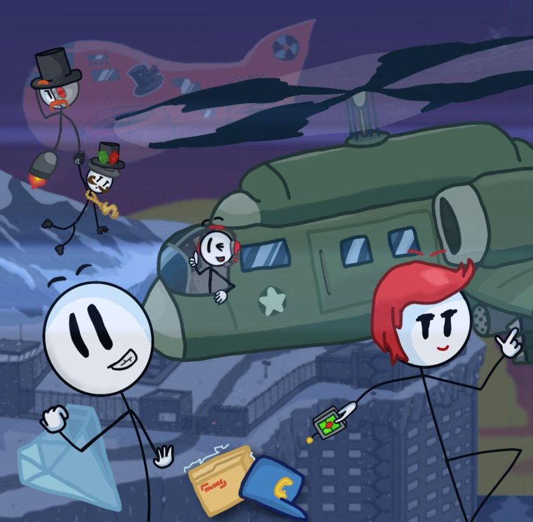 Генри Стикмен Valiant Hero