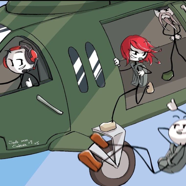 Triple threat Henry Stickman