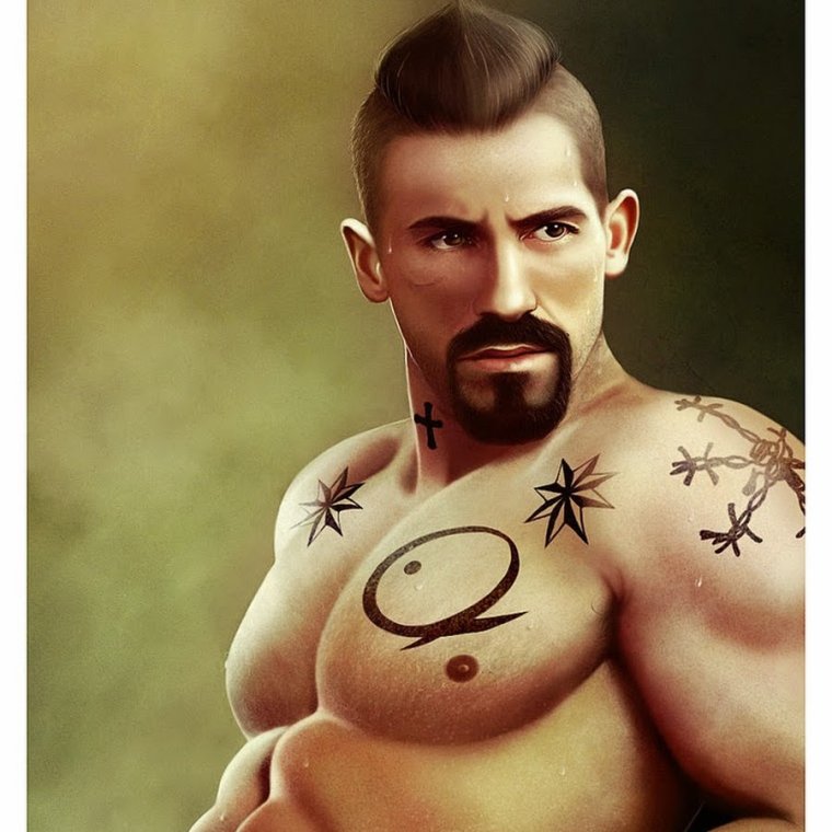 Тату Юрия Бойко