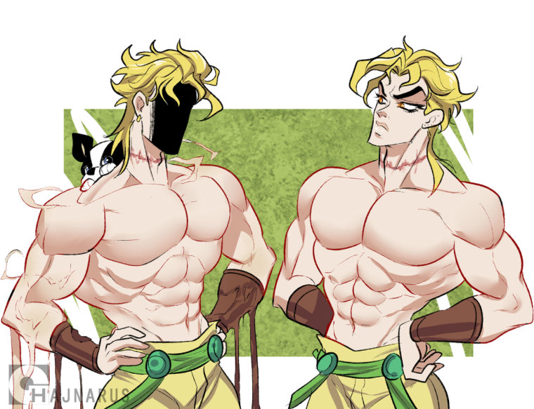 Дио Брандо и Джотаро