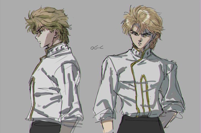 Дио Брандо в молодости