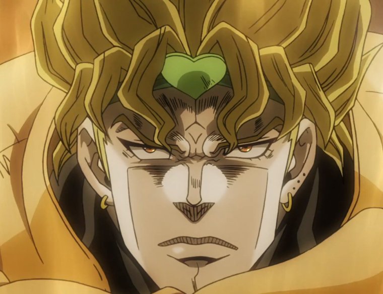 Дио Брандо битва с Джотаро