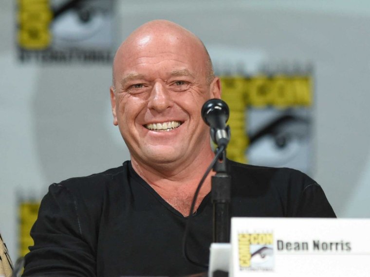 Дин Норрис с женой