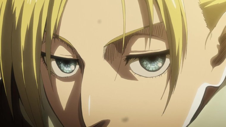 Энни атака титанов глаза