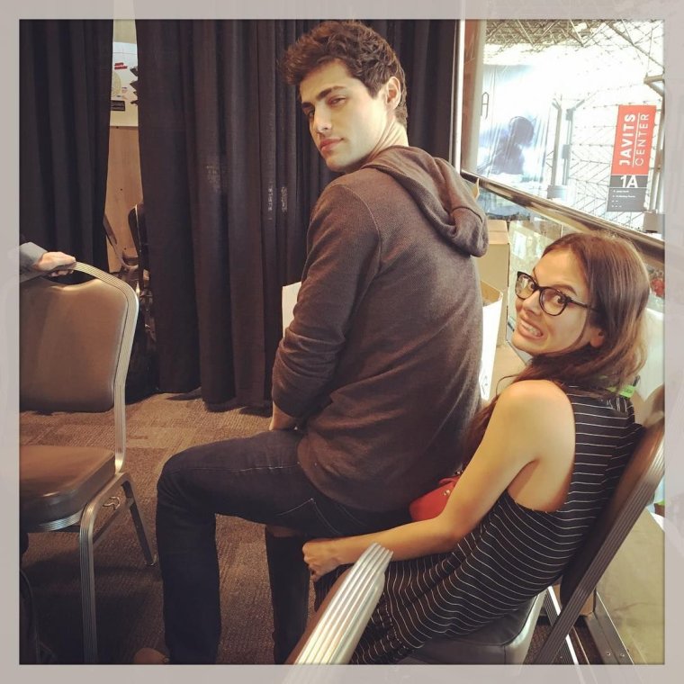 Мэттью Даддарио и Эстер Ким