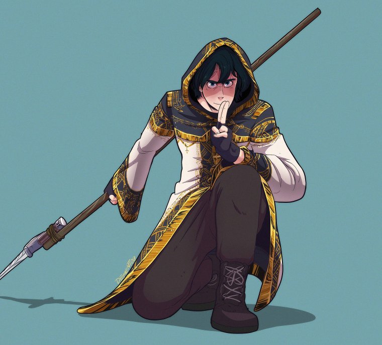 Эльф монах путь тени ДНД