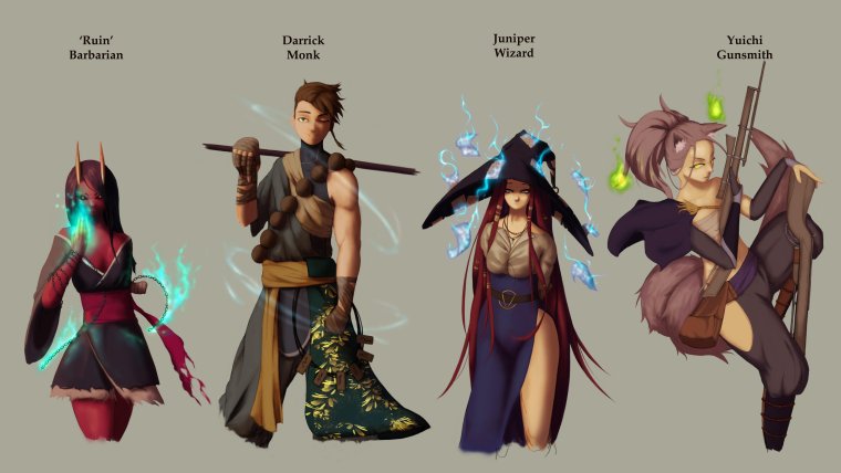 Голиаф монах ДНД