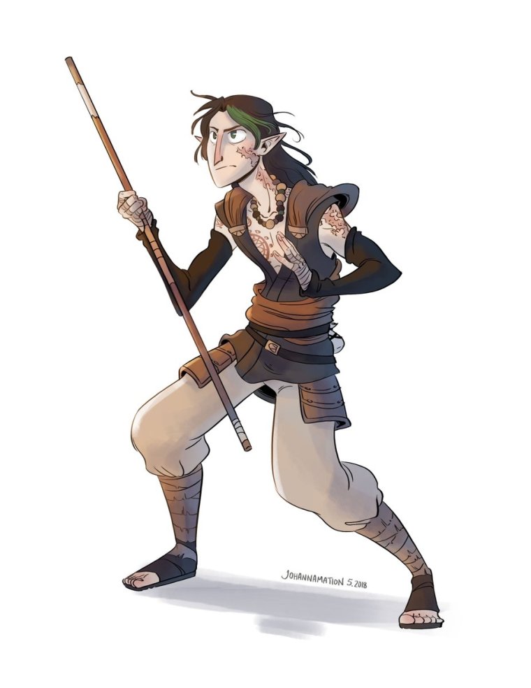 Монах пути тени ДНД