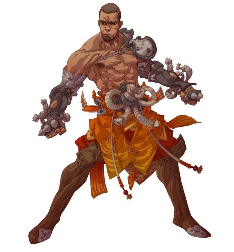 Монах путь стихий ДНД