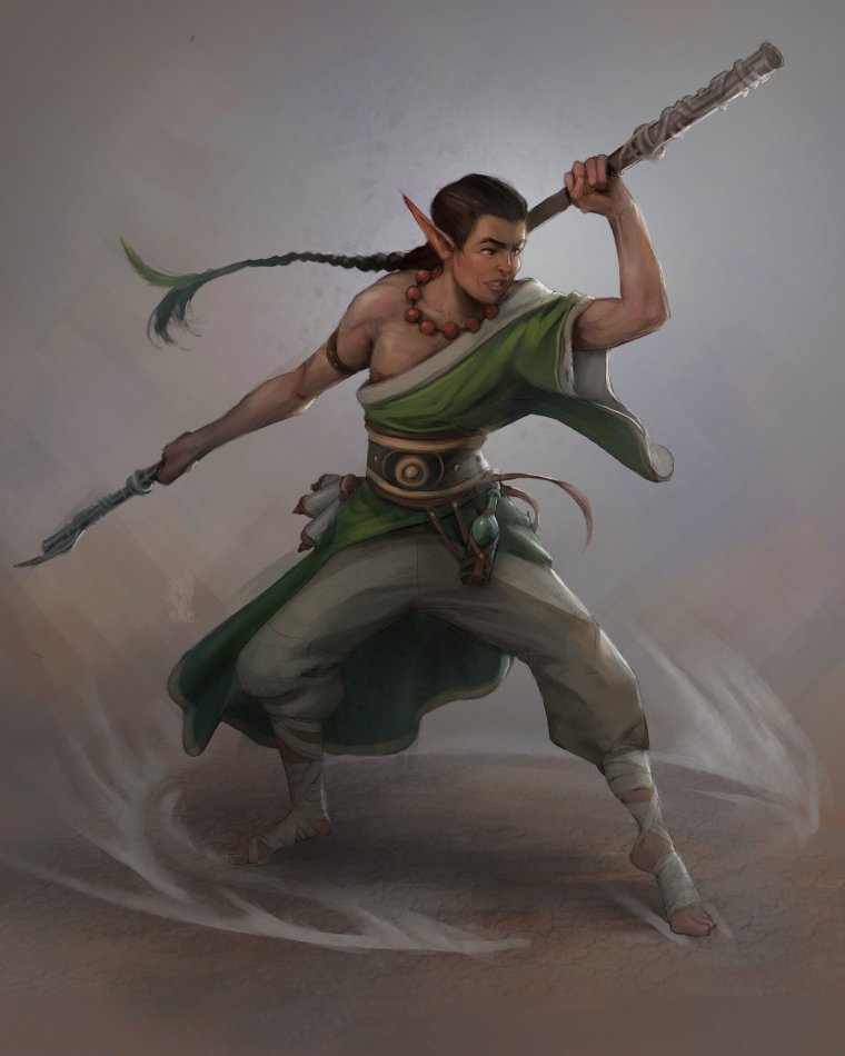 Голиаф монах ДНД