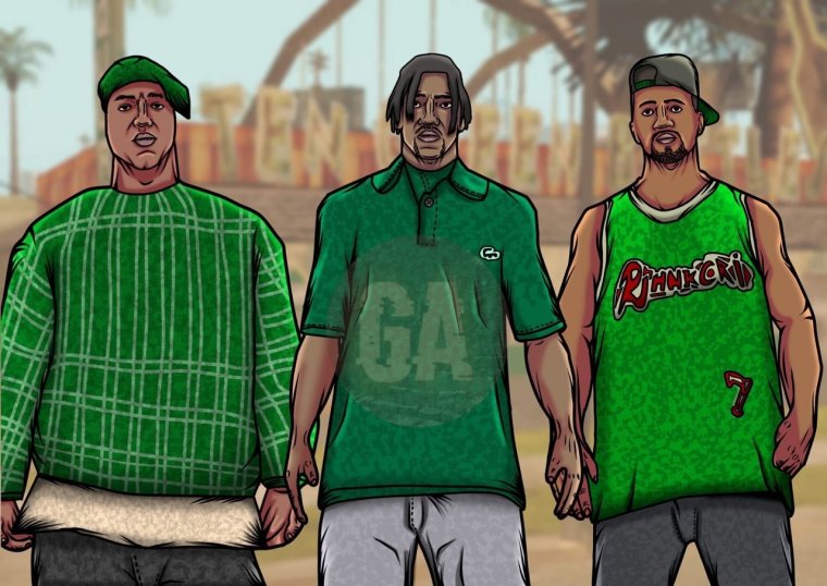 Банда Grove Street Families