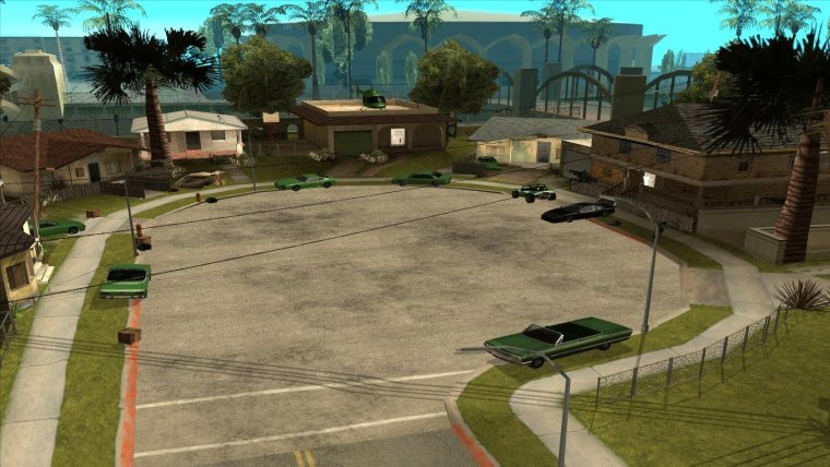 Грув стрит ГТА Сан андреас