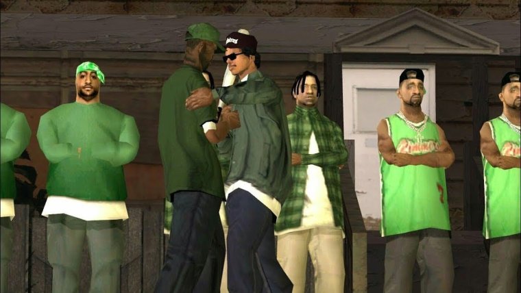 Сан андреас банда Гроув стрит