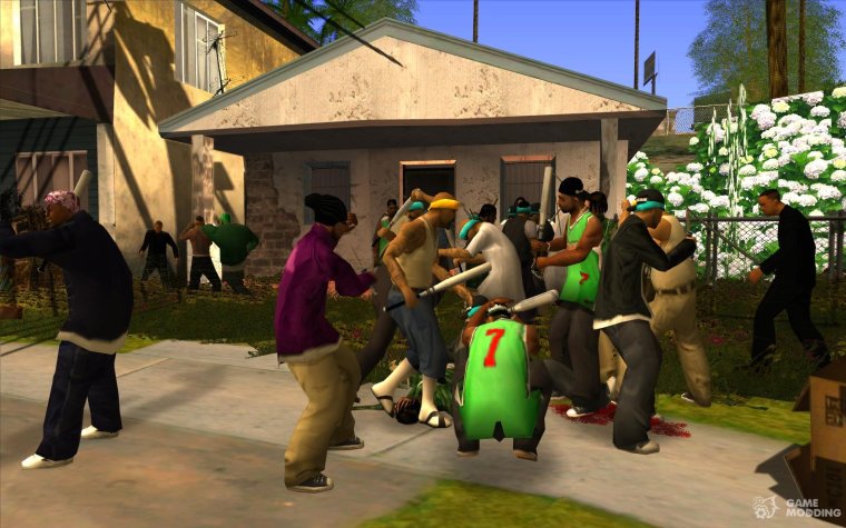 GTA San Andreas банды