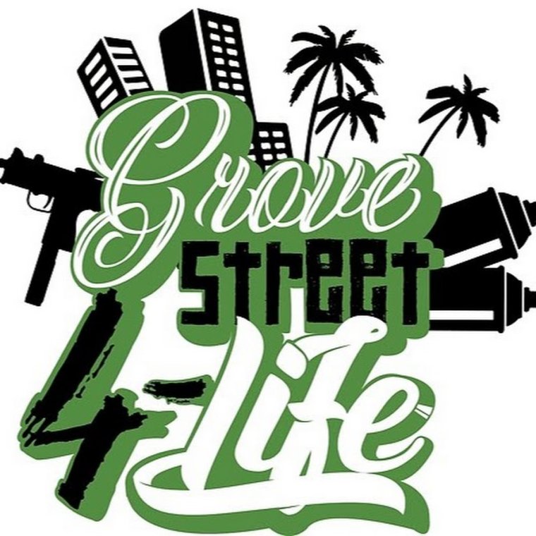 Grove St 4 Life граффити