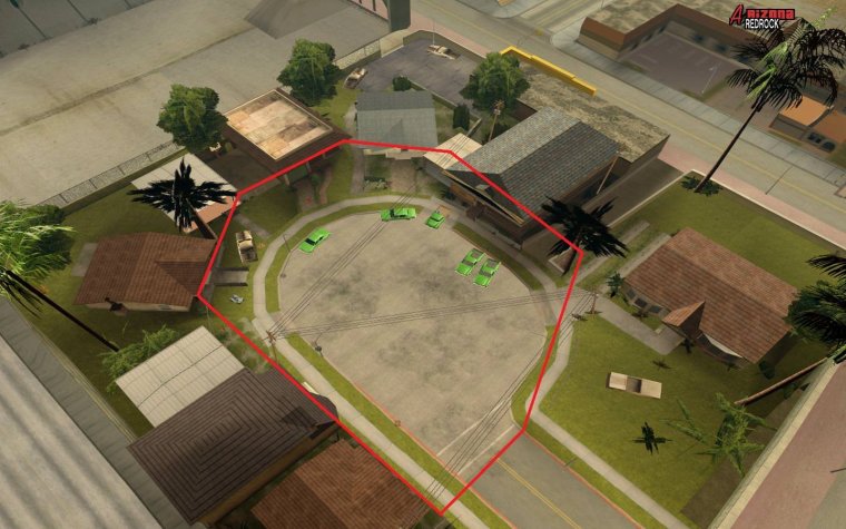 Улица Гроув стрит в реальной жизни