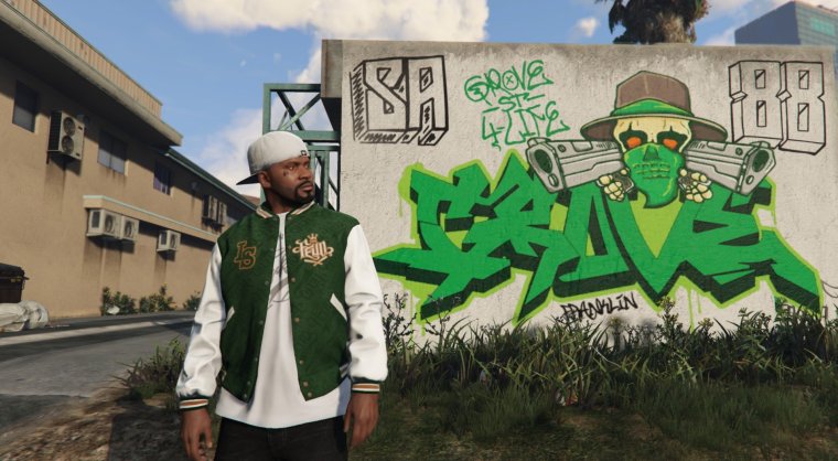 GTA 5 Гроув стрит